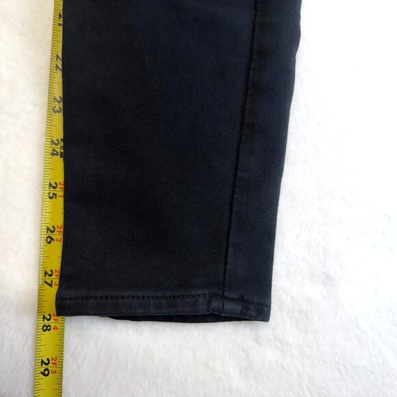 American Eagle Jeans Women’s 8 Black Hi‎ Rise Jegging Skinny Stretch Denim - Picture 9 of 9